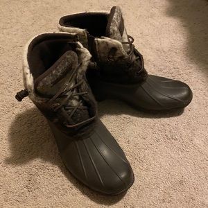 Sperry Wool Duck Boot sz 10